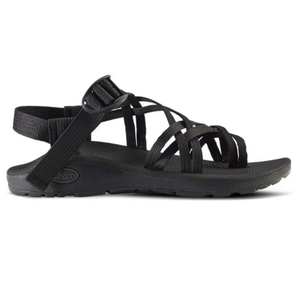 Chaco Womens ZX2 Cloud Dual Adjustable Strap Sandal Cushioned Black - Picture 1 of 8